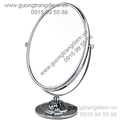 Gương trang điểm để bàn Womi SLK211 hình Oval lạ mắt