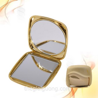 Gương trang điểm bỏ túi Beauty gold - Phóng lớn 2 lần